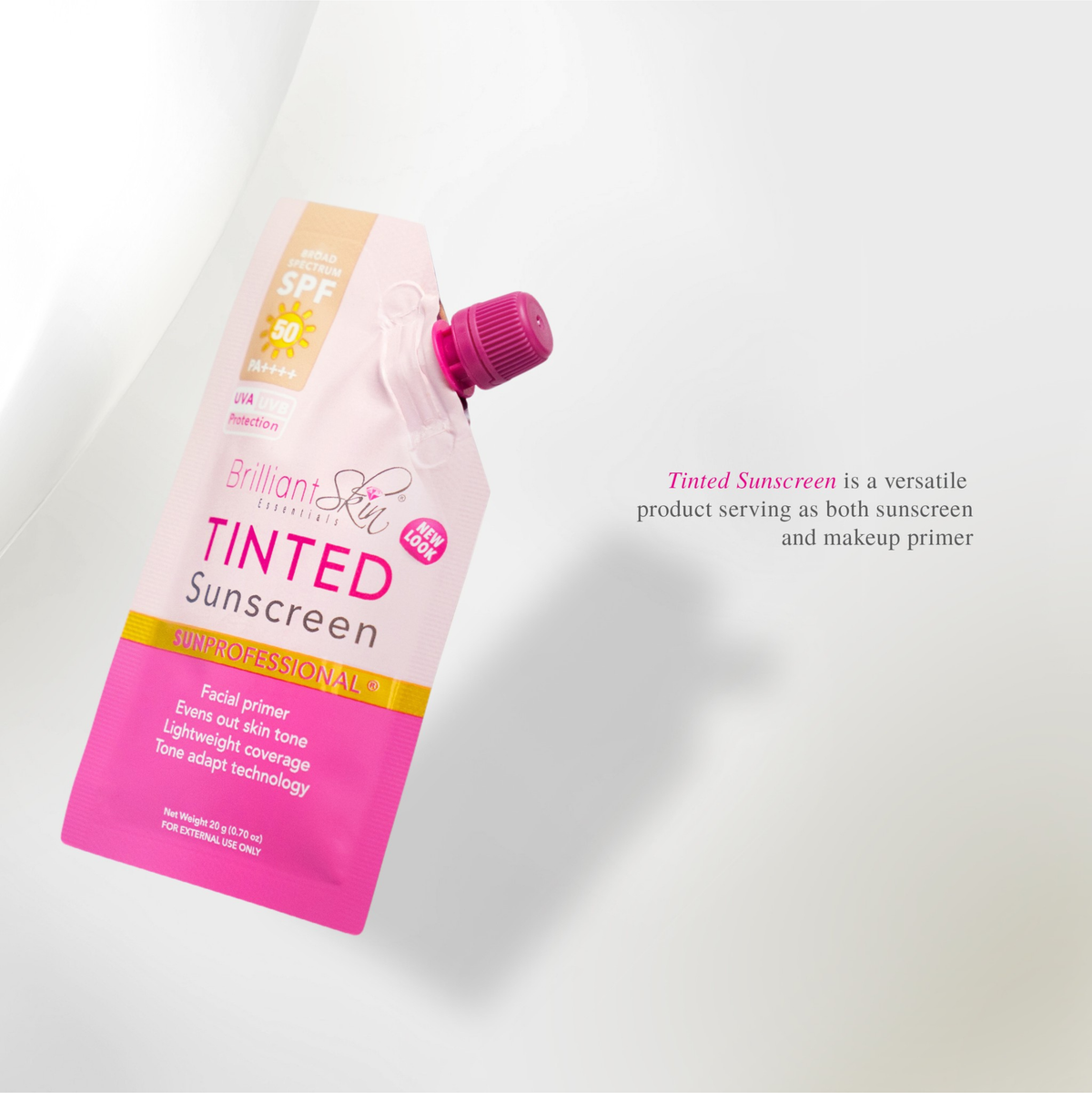 日焼け止め Brilliant Skin Tinted Sunscreen SPF50 Brilliant Skin Essentials Tinted Sunscreen SPF50 20g