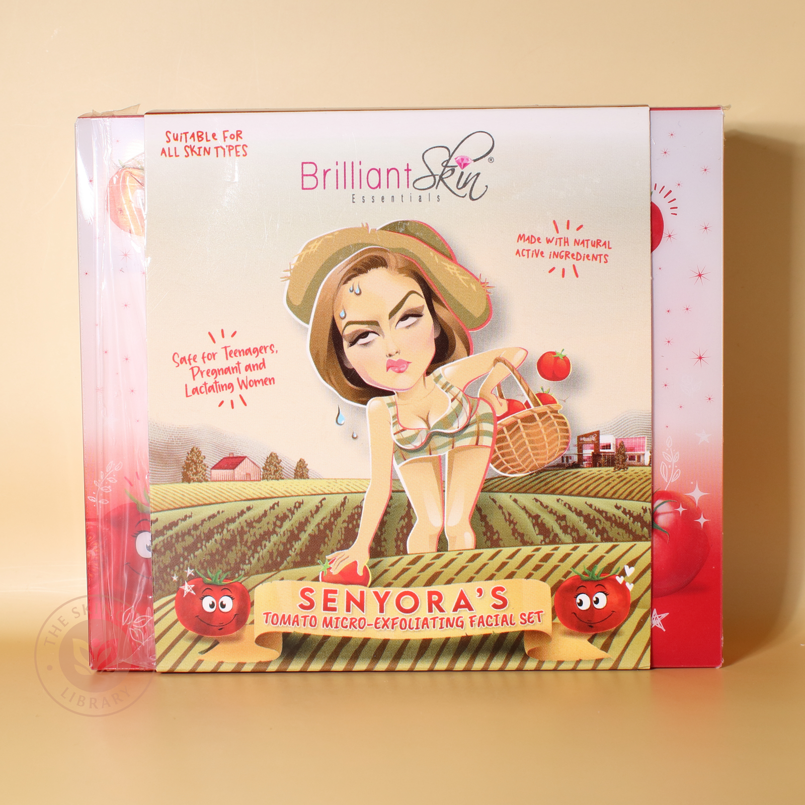 Brilliant Skin Essentials Tomato Micro-Exfoliating Facial Set | Set and Kit