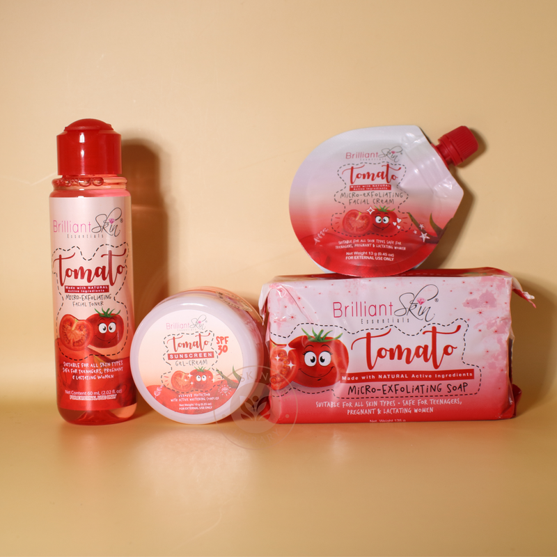 Brilliant Skin Essentials Tomato Micro-Exfoliating Facial Set