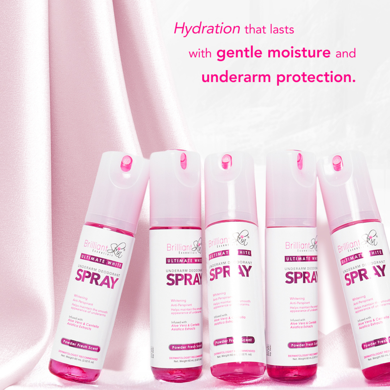 Brilliant Skin Essentials Ultimate White Underarm Deodorant Spray 60ml