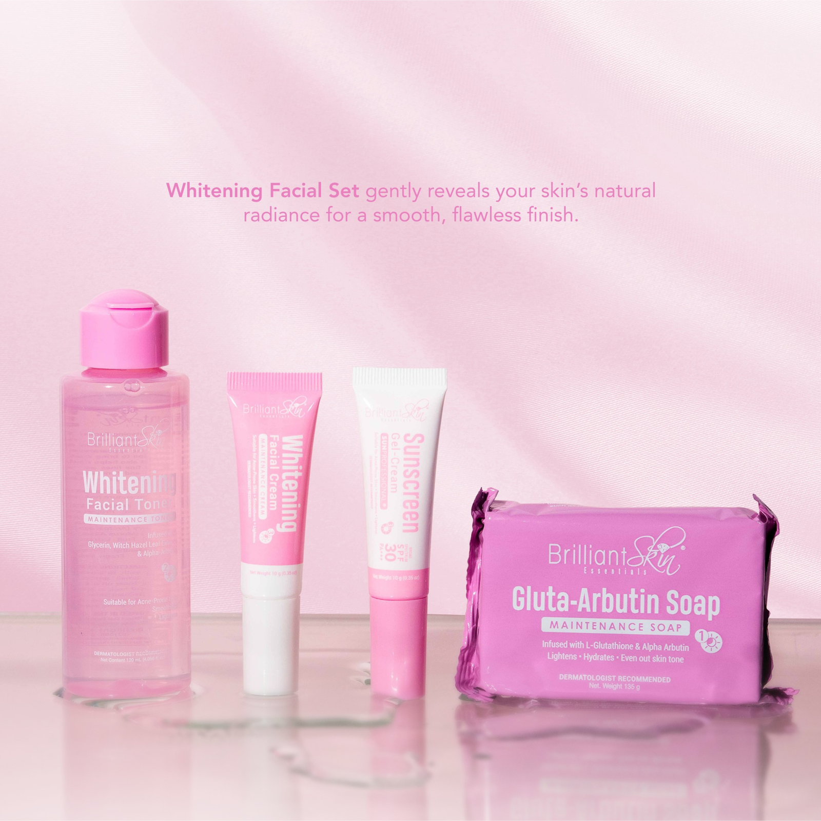Brilliant Skin Essentials Whitening Facial Set (Maintenance Set) | Set and Kit Brilliant Skin Essentials Whitening Facial Set (Maintenance Set) | Set and Kit