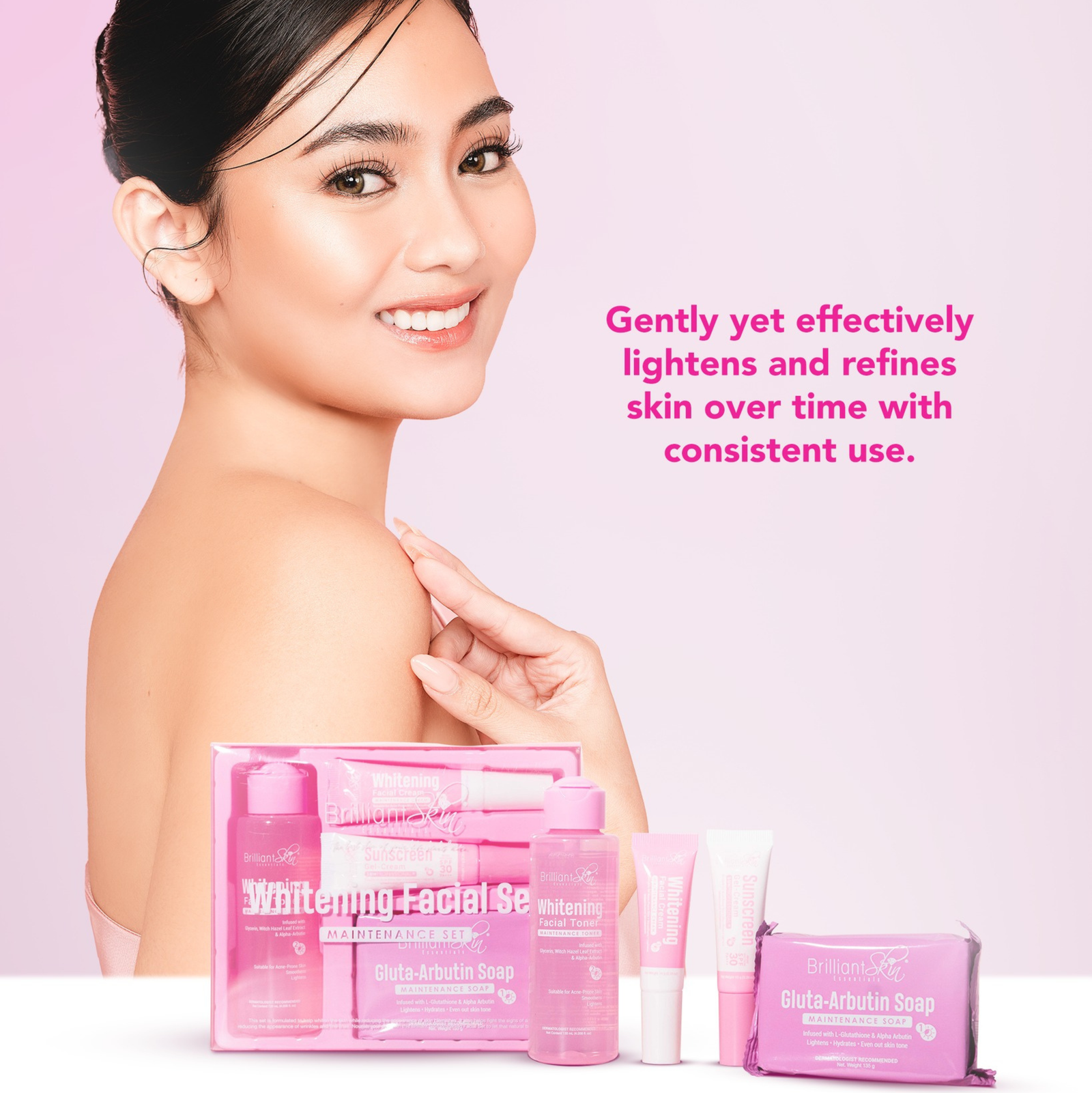Brilliant Skin Essentials Whitening Facial Set (Maintenance Set) | Set and Kit Brilliant Skin Essentials Whitening Facial Set (Maintenance Set) | Set and Kit