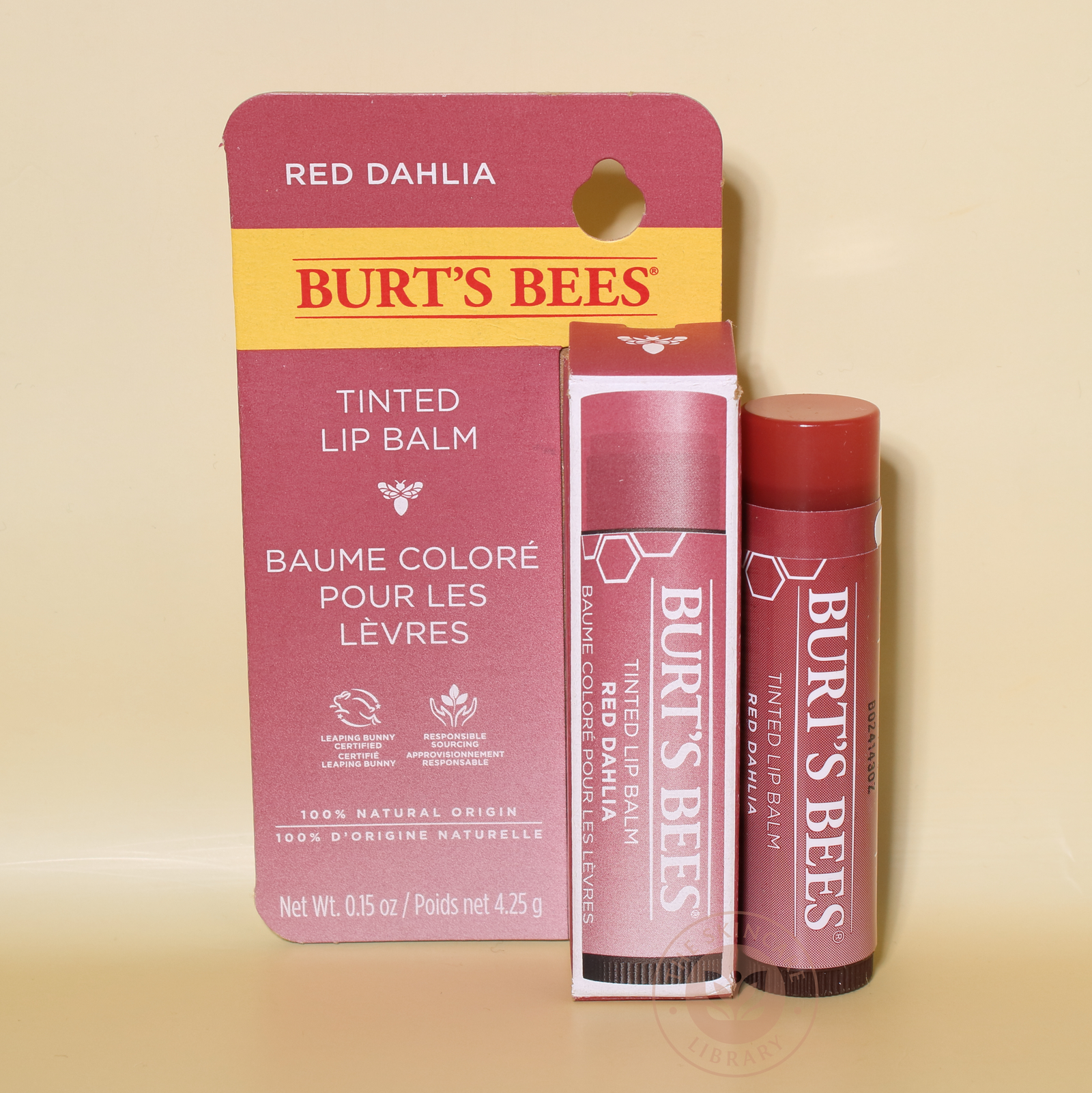Burt's Bees Tinted Lip Balm Red Dahlia 4.25g | Lip Balm, Lip Oil, Lip Gloss and Lip Treatments