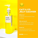 Catt & Co. Bright & Free Anti-Blemish Face & Body Jelly Cleanser 250ml