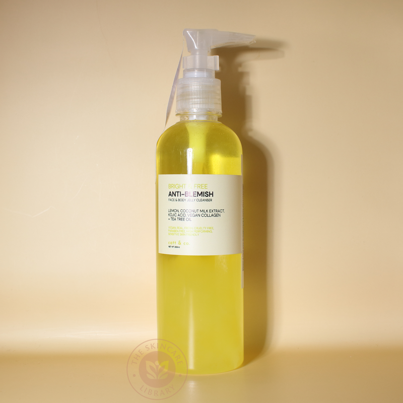 Catt & Co. Bright & Free Anti-Blemish Face & Body Jelly Cleanser 250ml