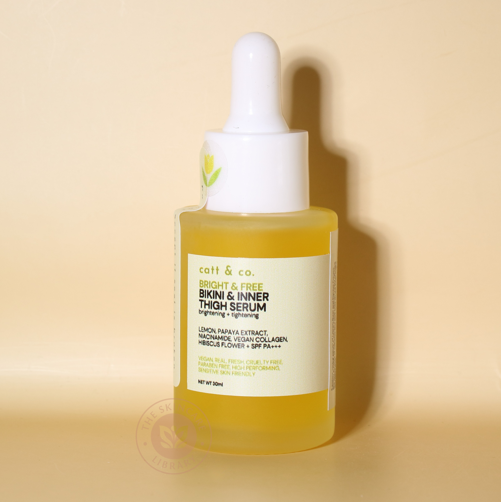 Catt & Co. Bright & Free Bikini & Inner Thigh Serum 30ml | Bikini and Inner Thigh Whitening Serum