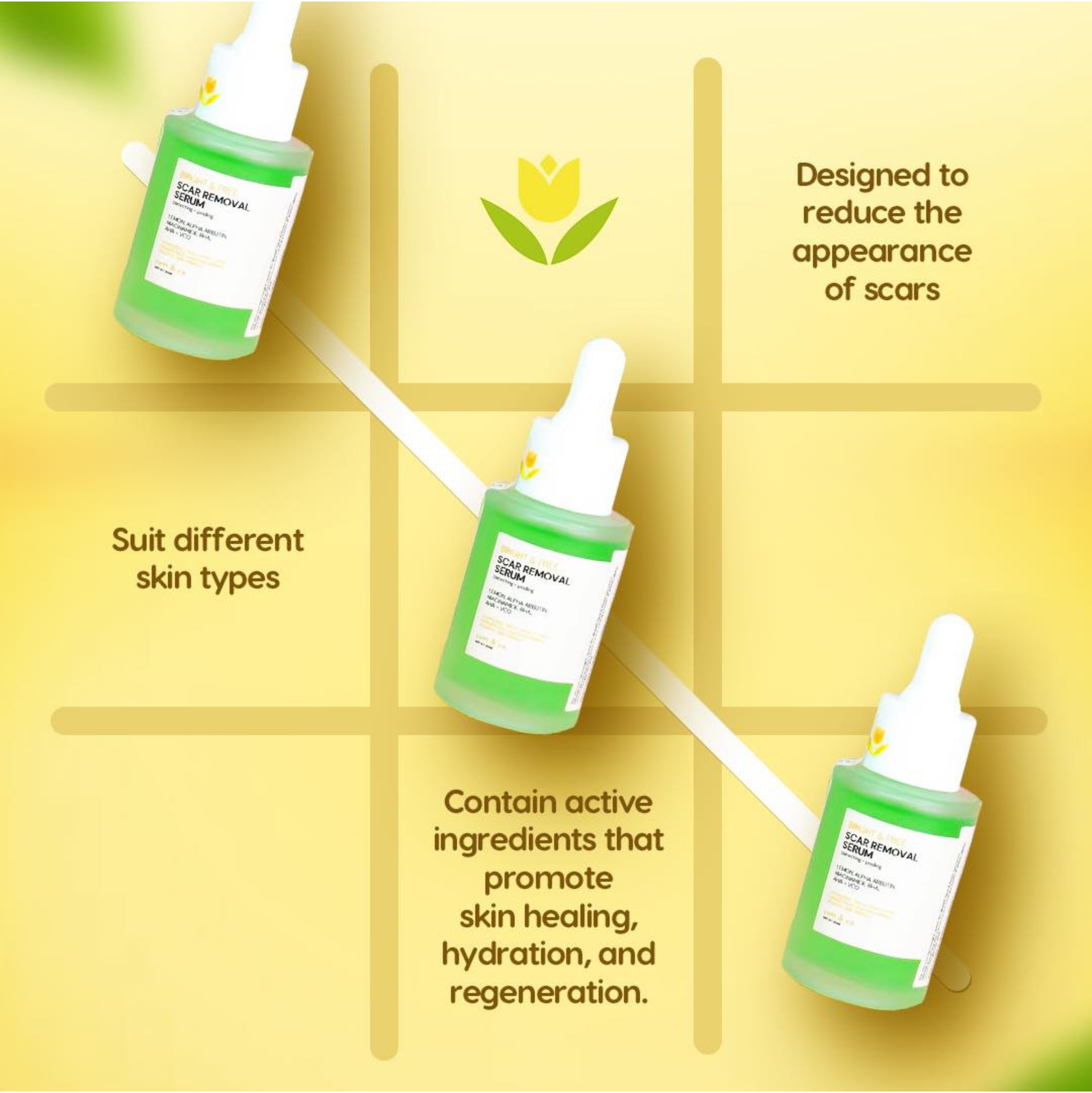 Catt & Co. Bright & Free Scar Removal Serum 30ml | Scar Removal Serum Catt & Co. Bright & Free Scar Removal Serum 30ml | Scar Removal Serum