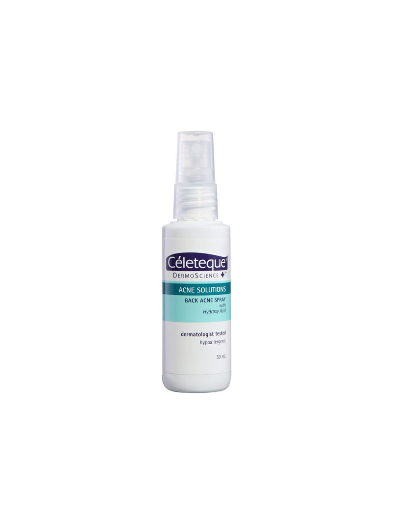 Celeteque Dermoscience Acne Solutions Back Acne Spray 50ml