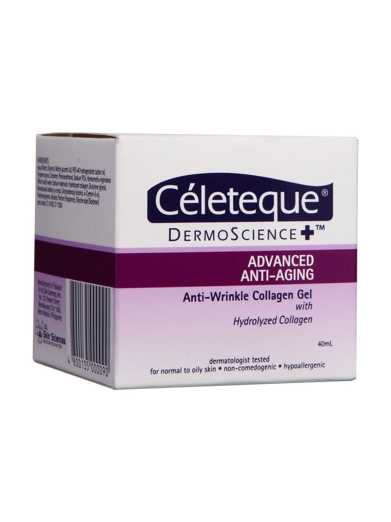 Celeteque Dermoscience Advanced Anti-Aging Anti-Wrinkle Collagen Gel 40ml
