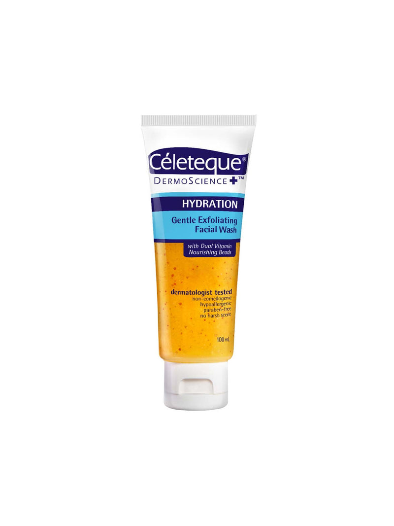 Celeteque Dermoscience Hydration Gentle Exfoliating Facial Wash 100ml