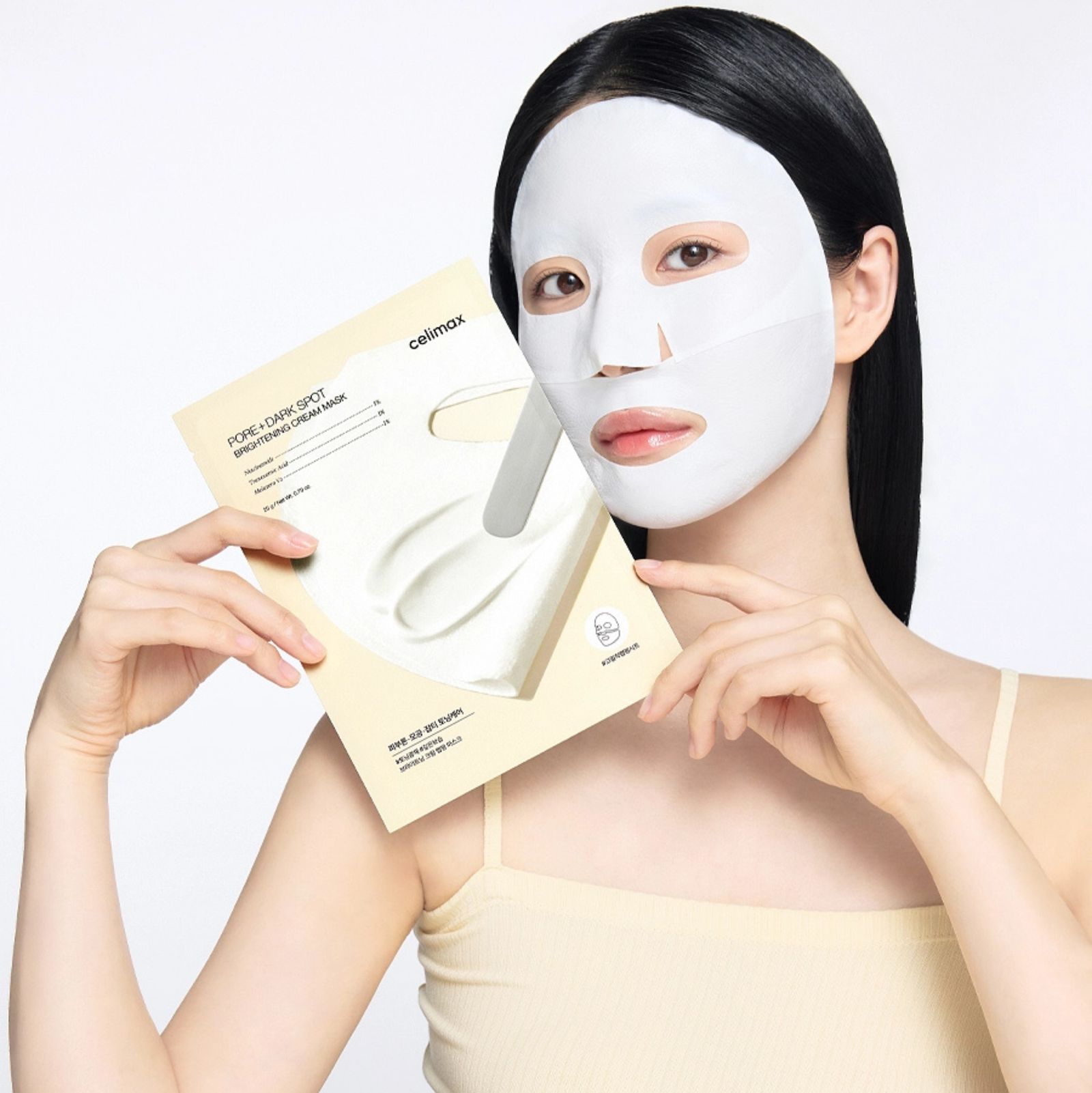 Celimax Pore+Dark Spot Brightening Cream Mask 1pc | Sheet Mask Celimax Pore+Dark Spot Brightening Cream Mask 1pc | Sheet Mask