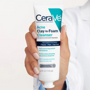 CeraVe Acne Clay-to-Foam Cleanser 118ml