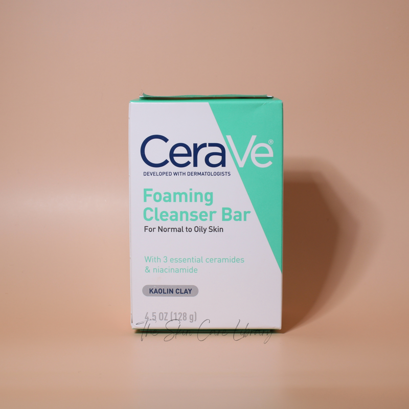 CeraVe Foaming Cleanser Bar 128g