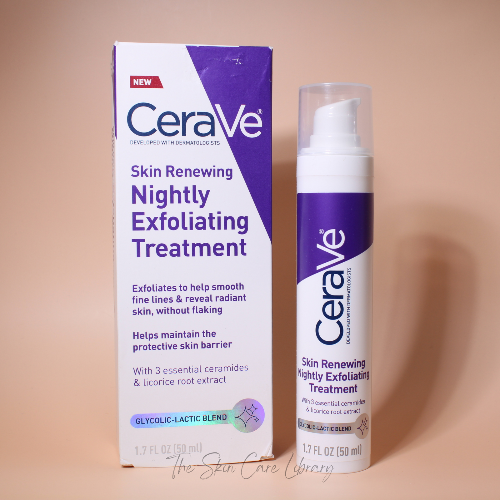 CeraVe Skin Renewing Nightly Exfoliating Treatment 50ml | Exfoliant CeraVe Skin Renewing Nightly Exfoliating Treatment 50ml | Exfoliant