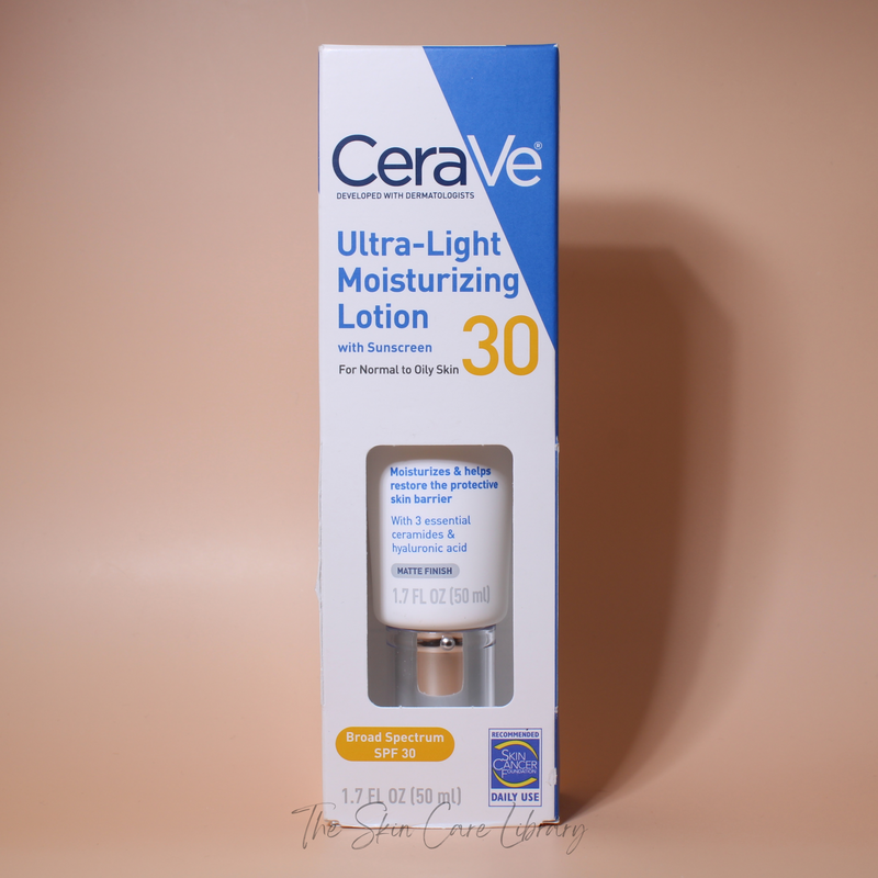 CeraVe Ultra-Light Moisturizing Face Lotion with SPF 30 50ml