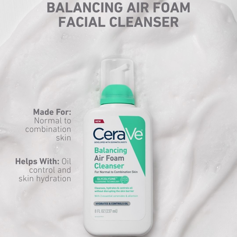 CeraVe Balancing Air Foam Cleanser