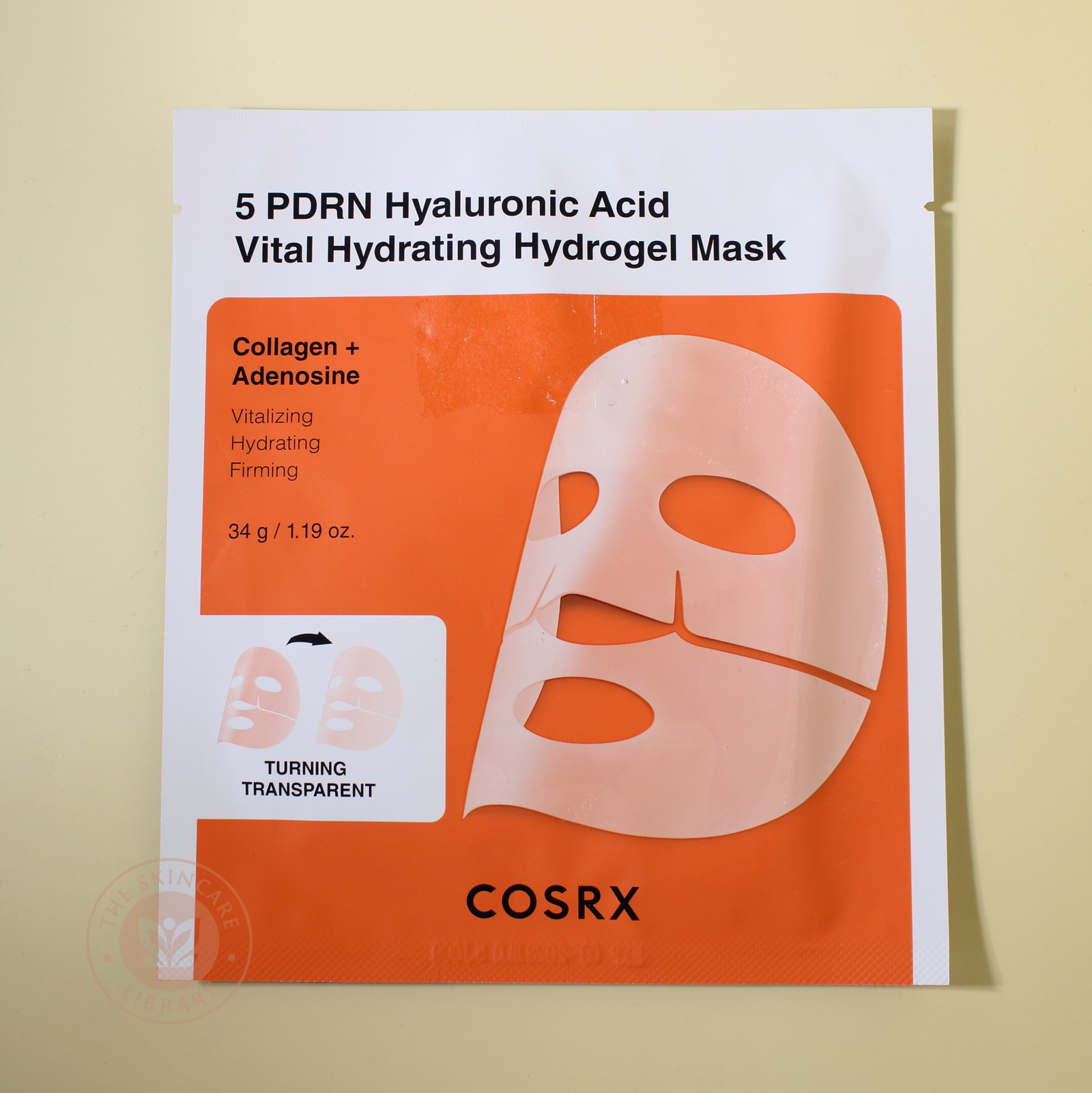 Cosrx 5 PDRN Hyaluronic Acid Vital Hydrating Hydrogel Mask 1pc | Sheet Mask
