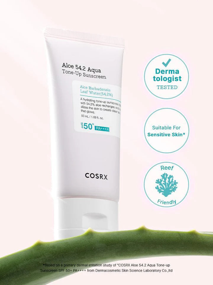 Cosrx Aloe 54.2 Aqua Tone-Up Sunscreen 50ml