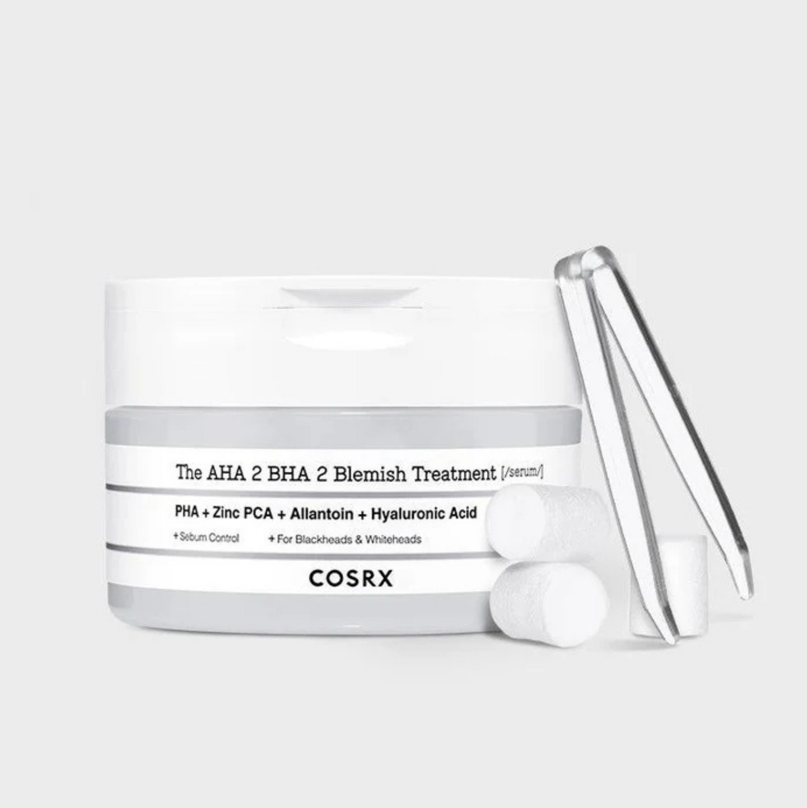 Cosrx The AHA 2 BHA 2 Blemish Treatment Serum 50g | Acne Spot Treatment, Patches and Nose Strips