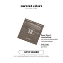 Curated Colors Cuco Non-Acetone Based Insta Vanish Wipes 50 pads