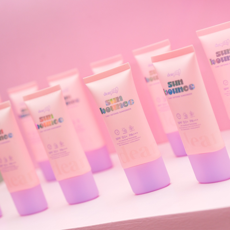 Dear Face Sunbounce Daily Defense Sunscreen SPF50