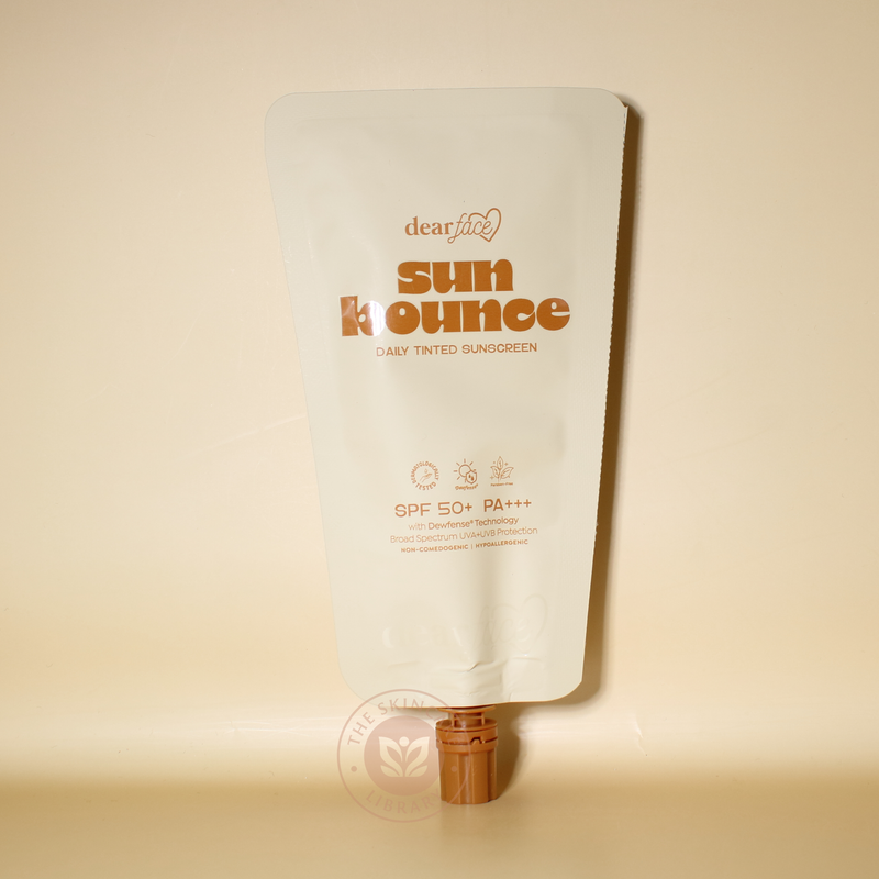 Dear Face Sunbounce Daily Tinted Sunscreen SPF50