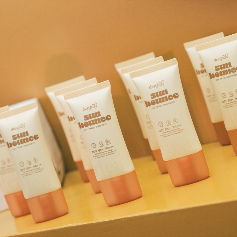 Dear Face Sunbounce Daily Tinted Sunscreen SPF50