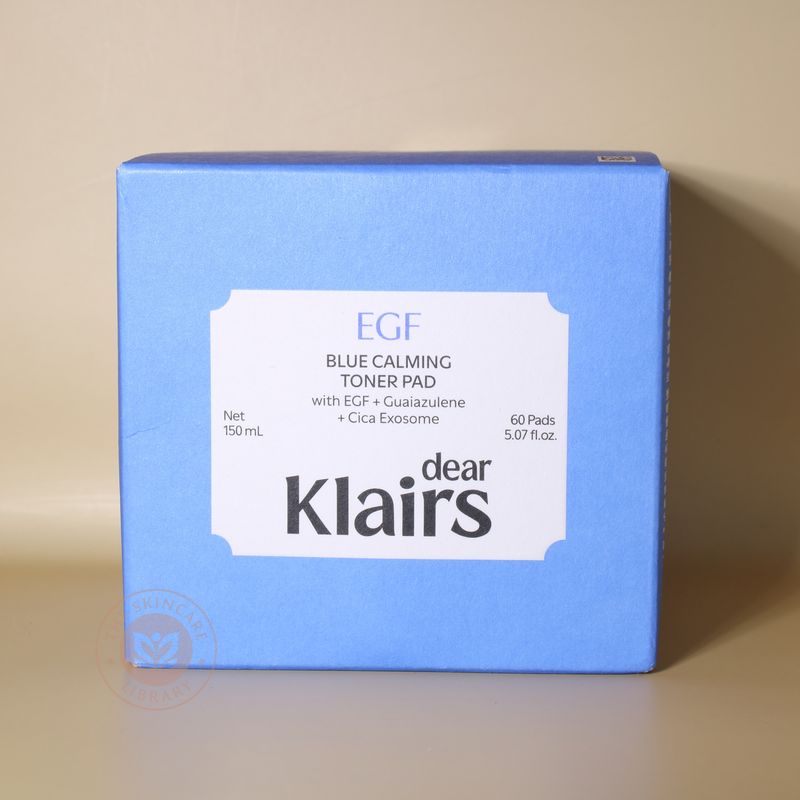 Dear, Klairs EGF Blue Calming Toner Pad 60 Pads