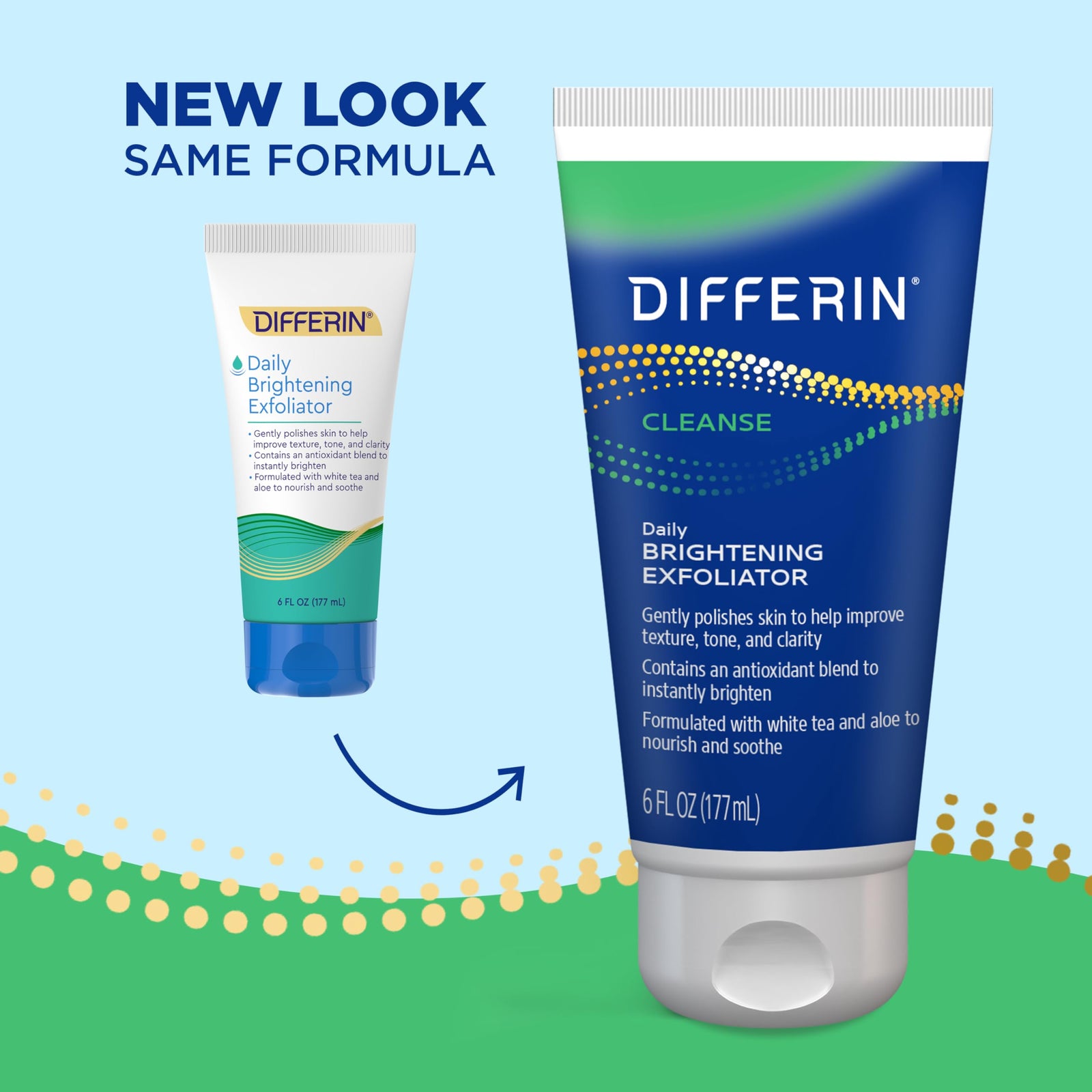 Differin Daily Brightening Exfoliator 177ml | Lip and Face Scrub Differin Daily Brightening Exfoliator 177ml | Lip and Face Scrub