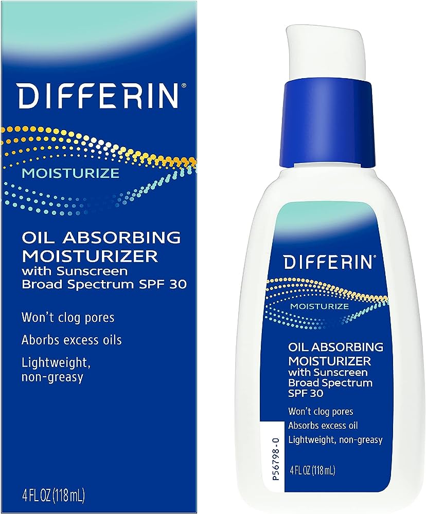 Differin Oil Absorbing Moisturizer with SPF30 118ml | Moisturizers Differin Oil Absorbing Moisturizer with SPF30 118ml | Moisturizers