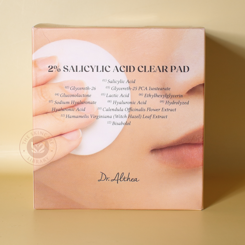 Dr. Althea 2% Salicylic Acid Clear Pad 65 Pads