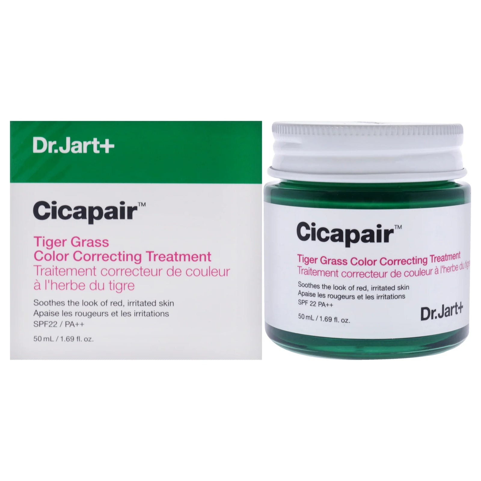 Dr. Jart+ Cicapair Tiger Grass Color Correcting Treatment SPF22 50ml | Face and Eye Primer Dr. Jart+ Cicapair Tiger Grass Color Correcting Treatment SPF22 50ml | Face and Eye Primer