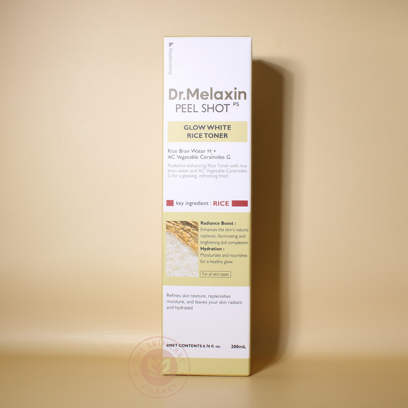 Dr. Melaxin Peel Shot Glow White Rice Toner 200ml