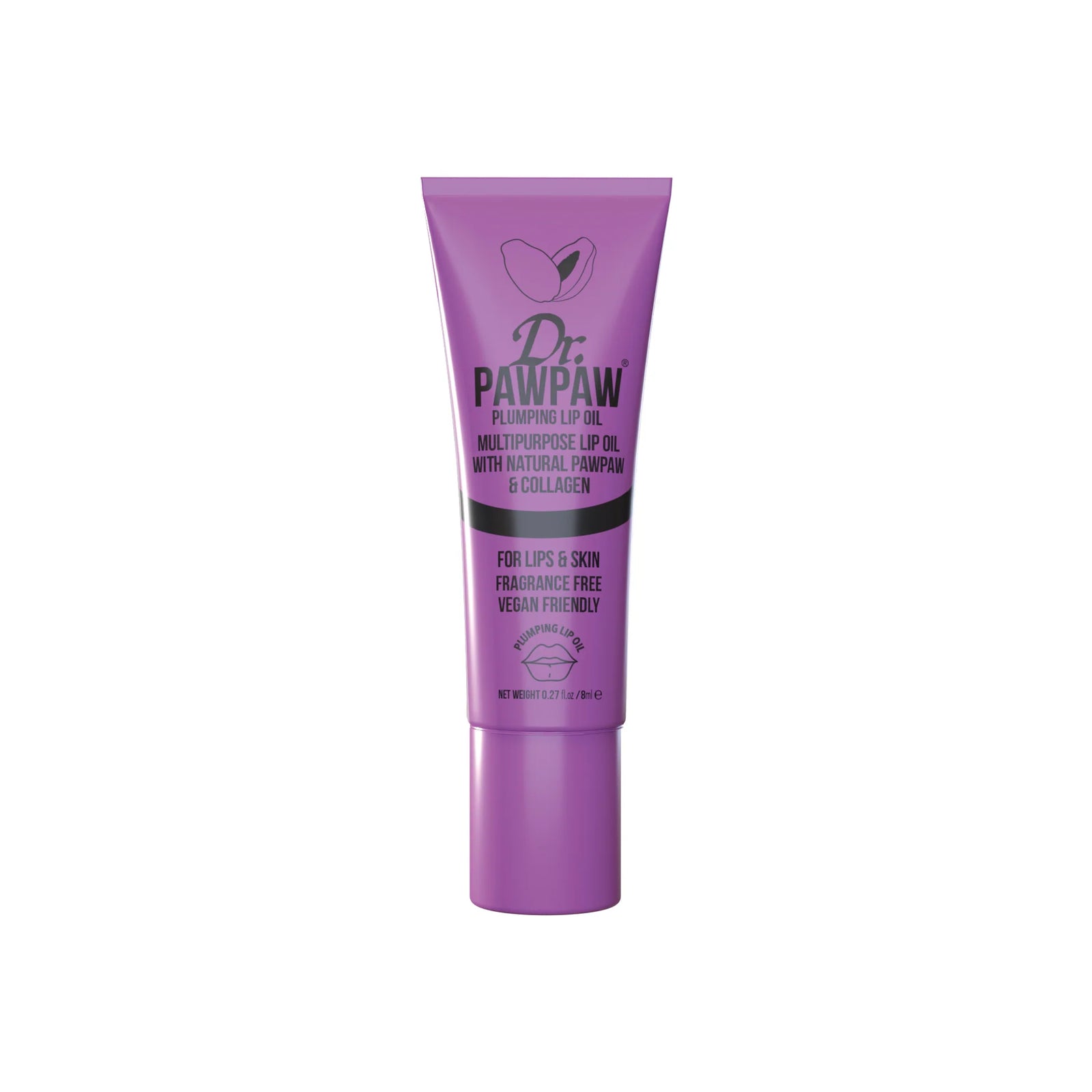 Dr. Pawpaw Plumping Lip Oil 8ml | Lip Balm, Lip Oil, Lip Gloss and Lip Treatments Dr. Pawpaw Plumping Lip Oil 8ml | Lip Balm, Lip Oil, Lip Gloss and Lip Treatments