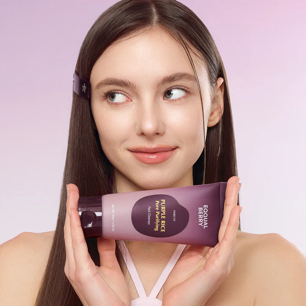 Eqqualberry Purple Rice Pore Purifying Pack Cleanser 130g | Cleansers Eqqualberry Purple Rice Pore Purifying Pack Cleanser 130g | Cleansers