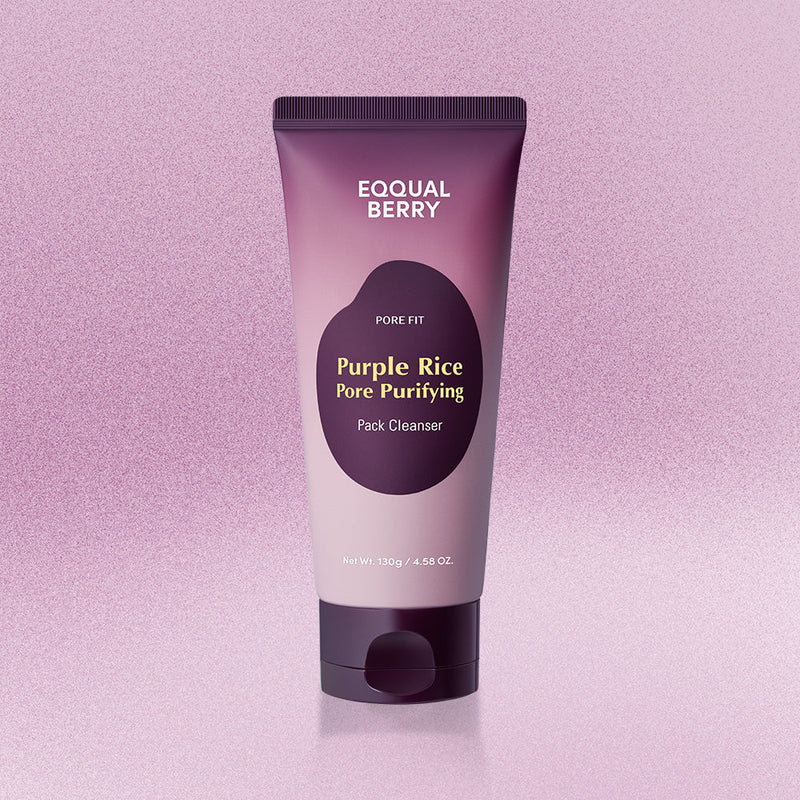 Eqqualberry Purple Rice Pore Purifying Pack Cleanser 130g