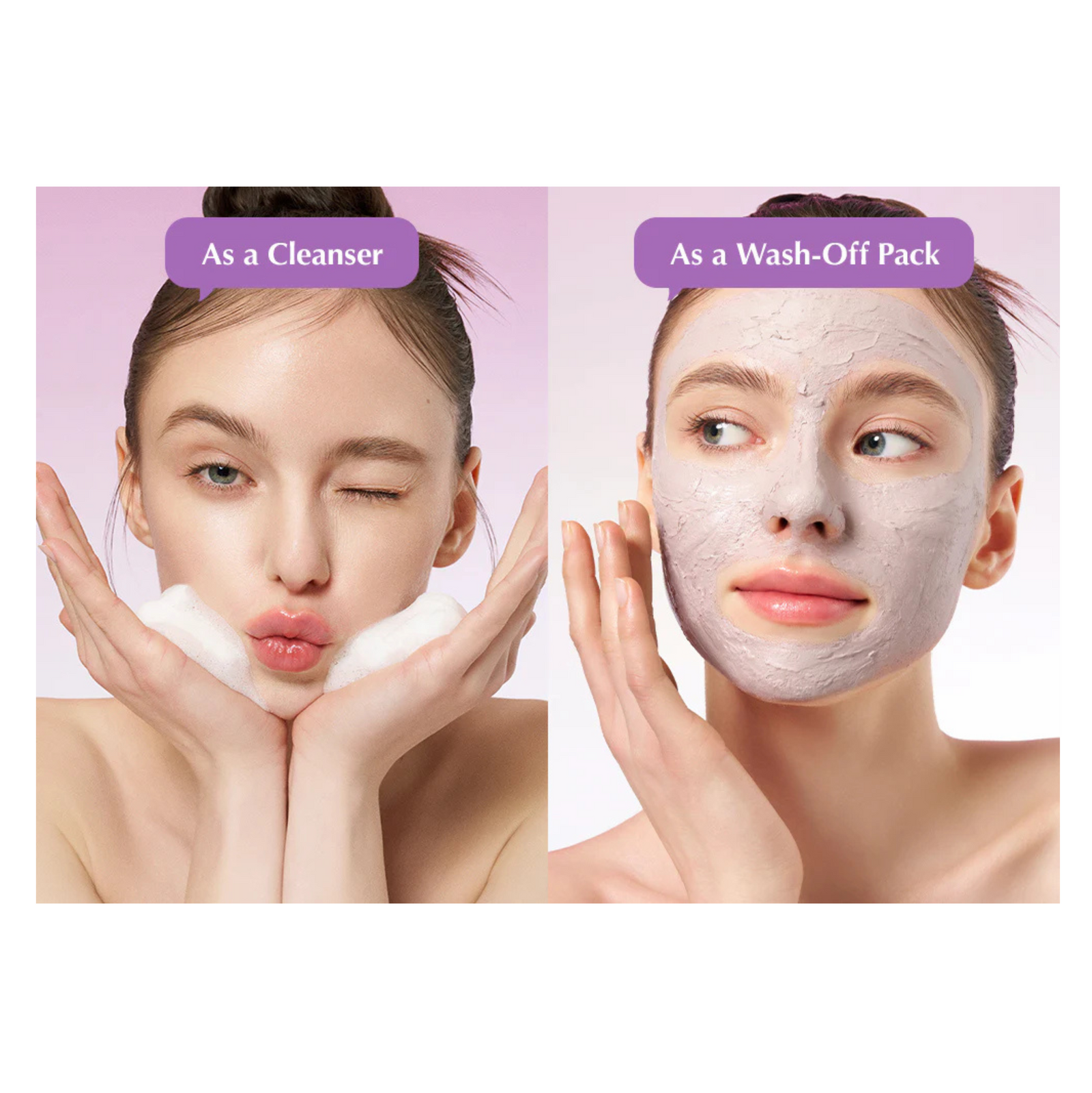 Eqqualberry Purple Rice Pore Purifying Pack Cleanser 130g | Cleansers Eqqualberry Purple Rice Pore Purifying Pack Cleanser 130g | Cleansers
