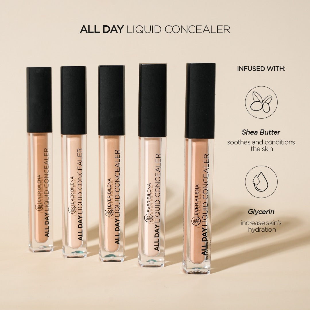 Ever Bilena All Day Liquid Concealer 3ml | Concealer and Color Corrector Ever Bilena All Day Liquid Concealer 3ml | Concealer and Color Corrector
