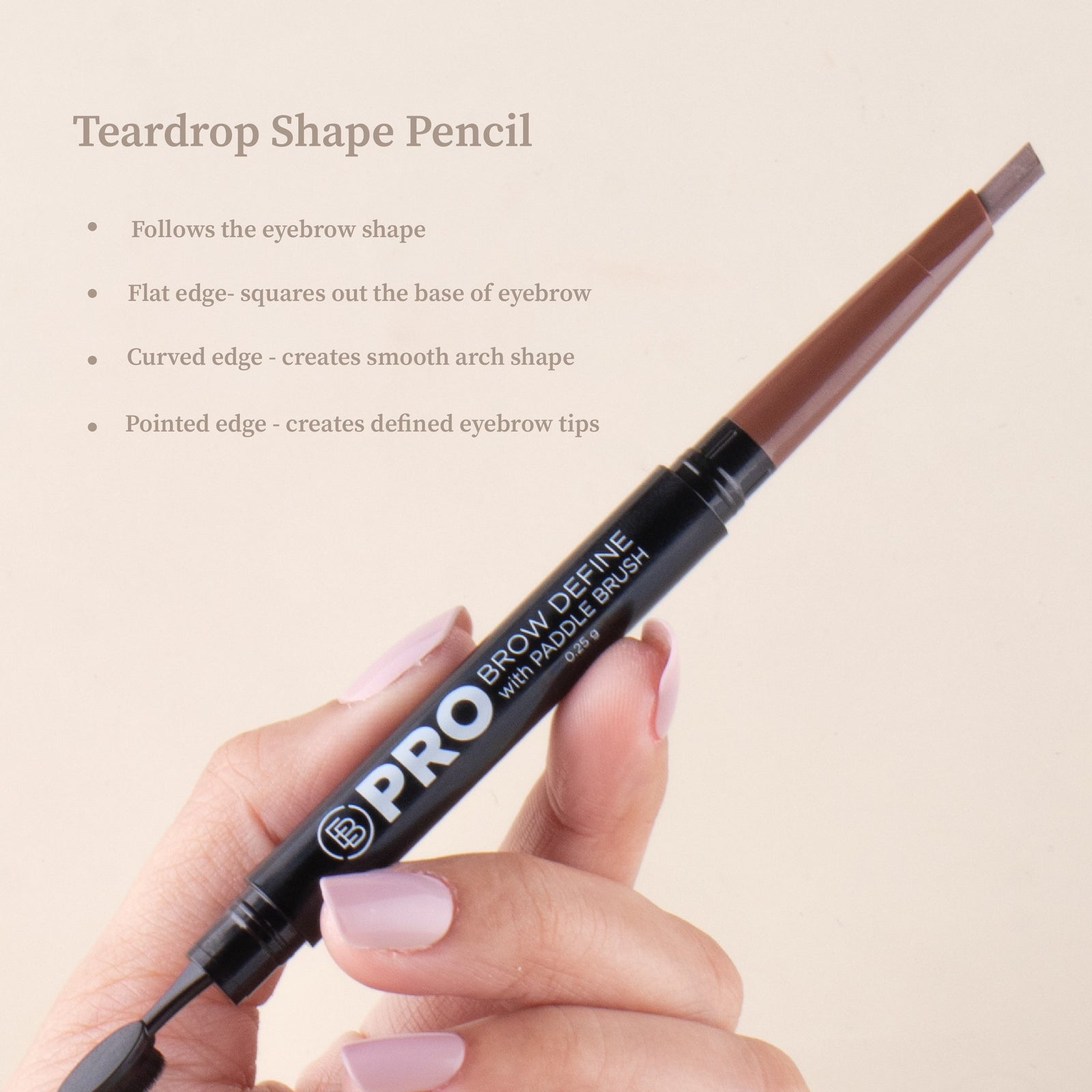 Ever Bilena Pro Brow Define with Paddle Brush 1pc | Eyebrow, Liner and Mascara Ever Bilena Pro Brow Define with Paddle Brush 1pc | Eyebrow, Liner and Mascara