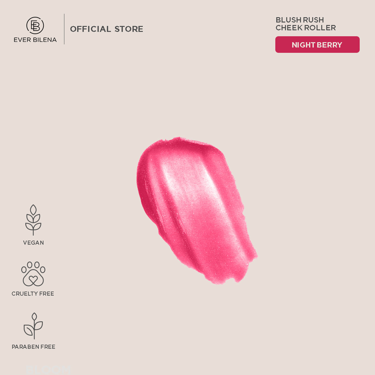 Ever Bilena Blush Rush Cheek Roller 8.5ml | Blush on and Cheek Tints Ever Bilena Blush Rush Cheek Roller 8.5ml | Blush on and Cheek Tints