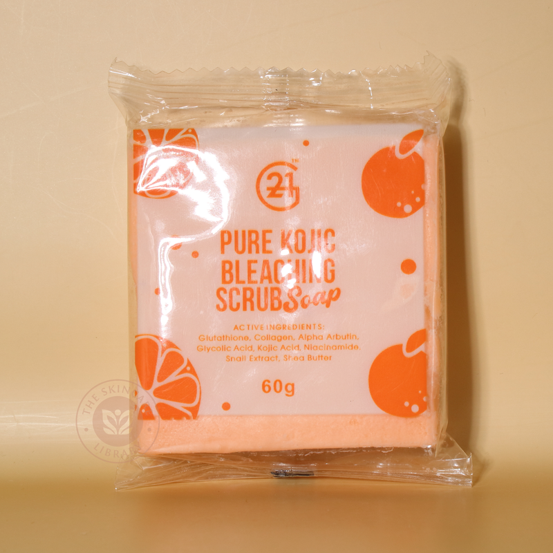 G21 Pure Kojic Bleaching Scrub Soap 60g G21 Pure Kojic Bleaching Scrub Soap 60g