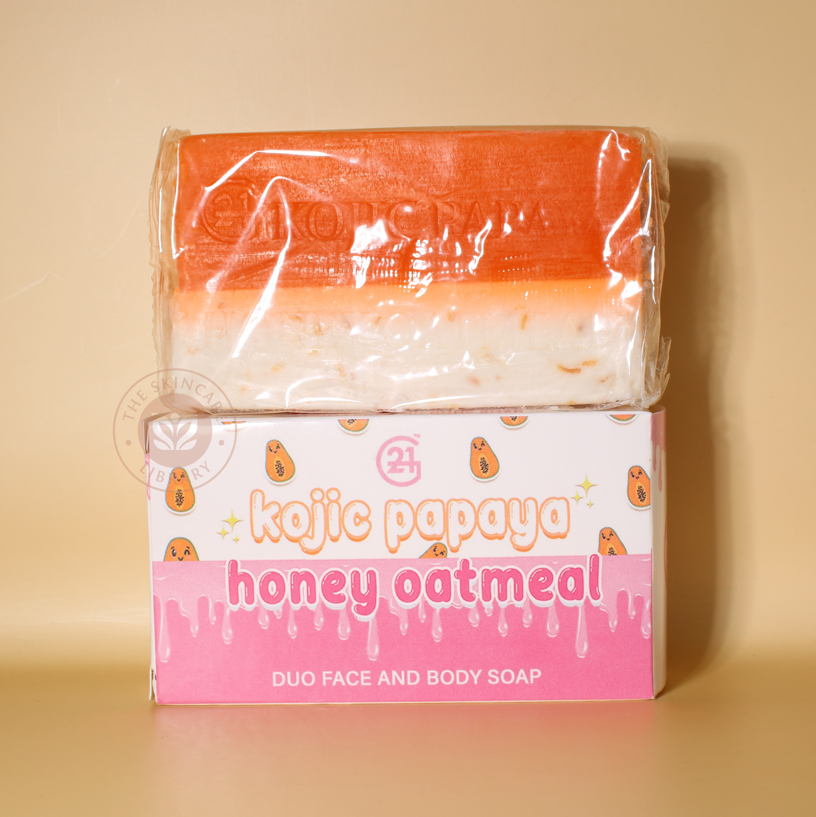G21 Kojic Papaya Honey Oatmeal Duo Face and Body Soap 150g | Soap