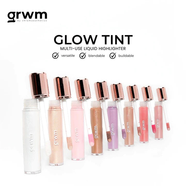 GRWM Cosmetics Glow Tint Multiuse Liquid Highlighter 10ml | Bronzer, Contour and Highlighter GRWM Cosmetics Glow Tint Multiuse Liquid Highlighter 10ml | Bronzer, Contour and Highlighter