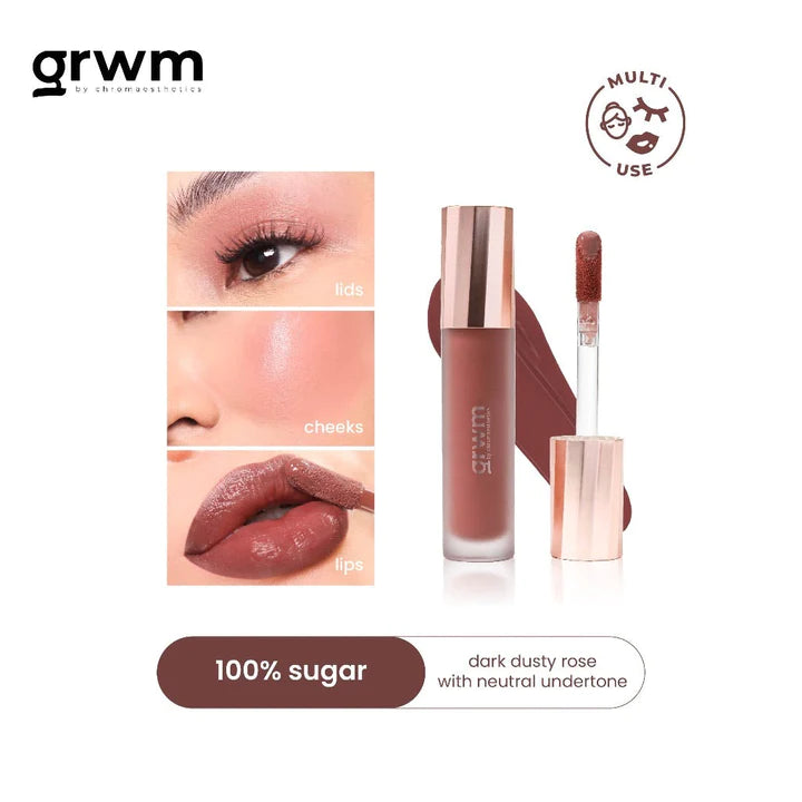 GRWM Cosmetics Milk Tint Multiuse Creamy Tint 9ml | Lipstick, Liner and Lip Tint GRWM Cosmetics Milk Tint Multiuse Creamy Tint 9ml | Lipstick, Liner and Lip Tint