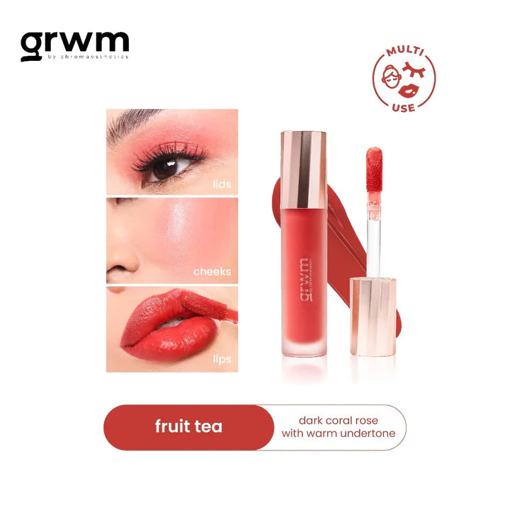 GRWM Cosmetics Milk Tint Multiuse Creamy Tint 9ml | Lipstick, Liner and Lip Tint GRWM Cosmetics Milk Tint Multiuse Creamy Tint 9ml | Lipstick, Liner and Lip Tint