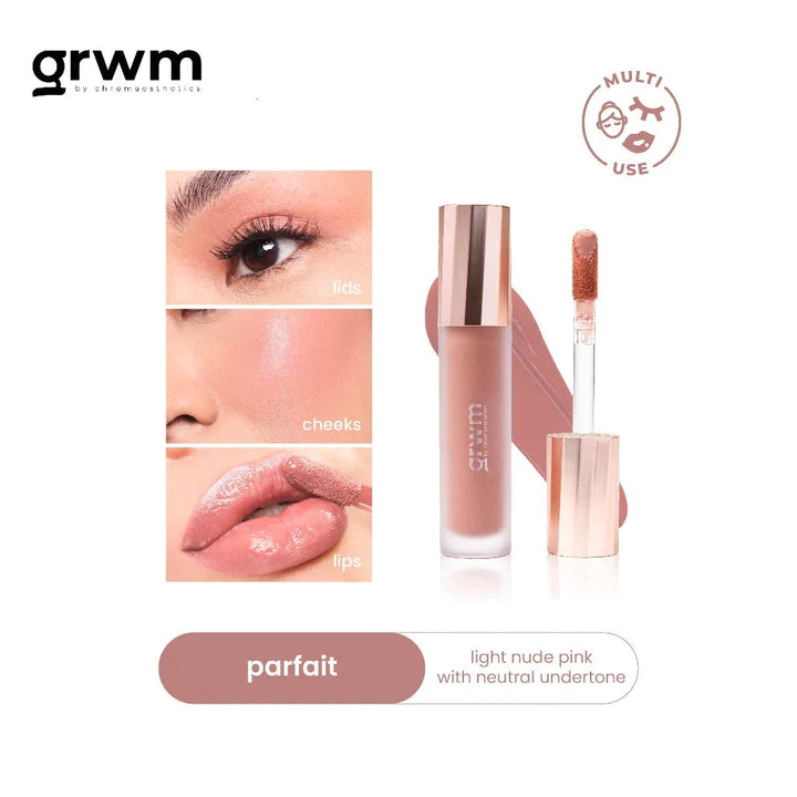 GRWM Cosmetics Milk Tint Multiuse Creamy Tint 9ml | Lipstick, Liner and Lip Tint GRWM Cosmetics Milk Tint Multiuse Creamy Tint 9ml | Lipstick, Liner and Lip Tint
