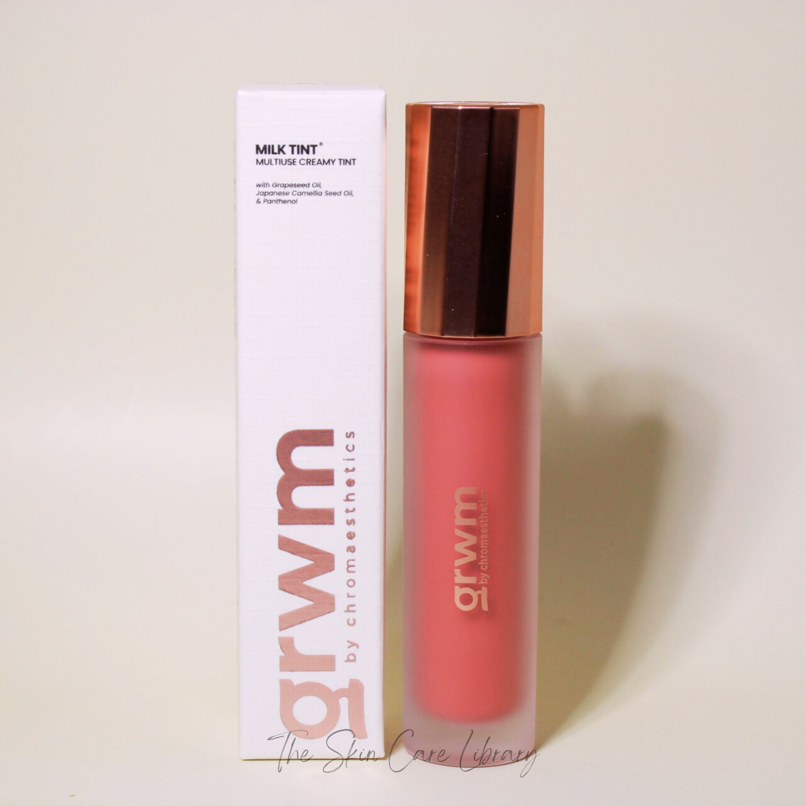 GRWM Cosmetics Milk Tint Multiuse Creamy Tint 9ml | Lipstick, Liner and Lip Tint GRWM Cosmetics Milk Tint Multiuse Creamy Tint 9ml | Lipstick, Liner and Lip Tint