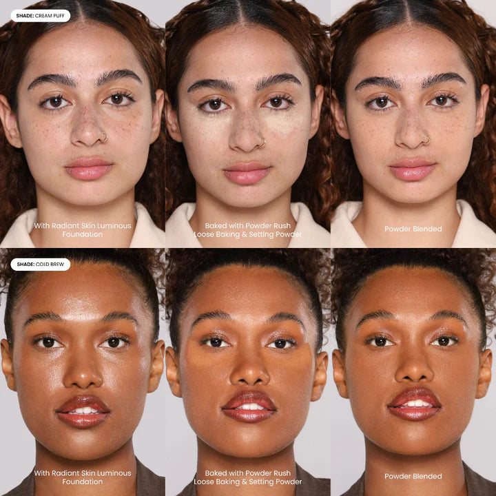 GRWM Cosmetics Powder Rush Loose Baking & Setting Powder 20g | Face Powder, BB Cream, CC Cream and Foundation GRWM Cosmetics Powder Rush Loose Baking & Setting Powder 20g | Face Powder, BB Cream, CC Cream and Foundation