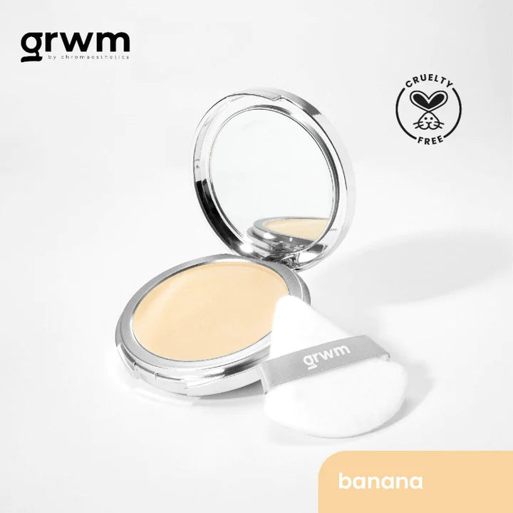 GRWM Cosmetics Powder Rush Translucent Pressed Powder 10g | Face Powder, BB Cream, CC Cream and Foundation GRWM Cosmetics Powder Rush Translucent Pressed Powder 10g | Face Powder, BB Cream, CC Cream and Foundation