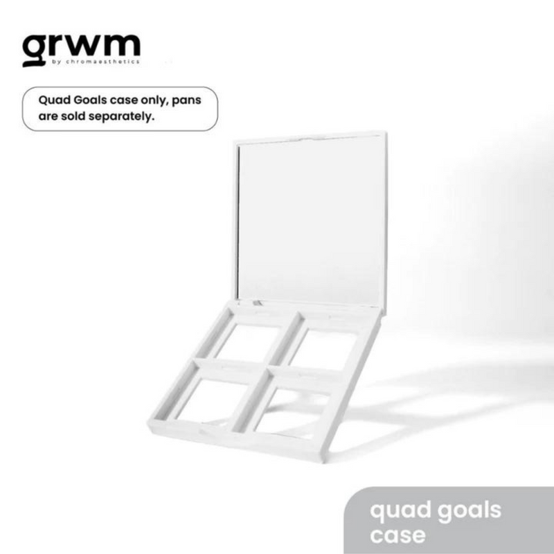 GRWM Cosmetics Quad Goals Case 1pc